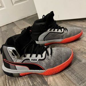 High top puma sneakers